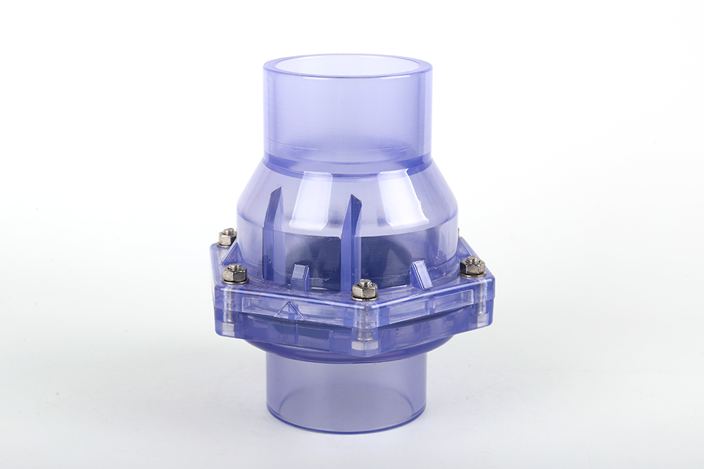 万江街道透明翻板式止回阀